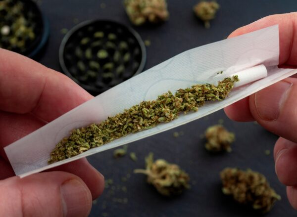 Cannabis infused rolling papers